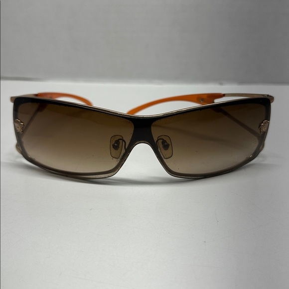 Versace Accessories - Versace Sunglasses Mod 2048 Vintage Oversized Designer Shield Glasses Orange